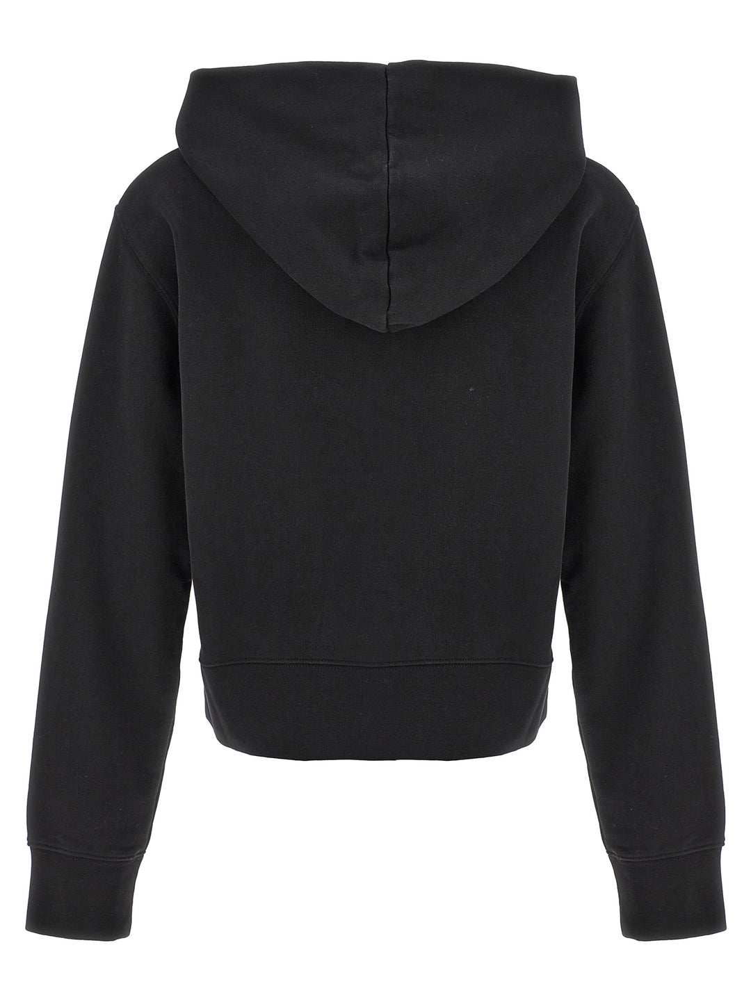 Neck Logo Sweatshirt Black