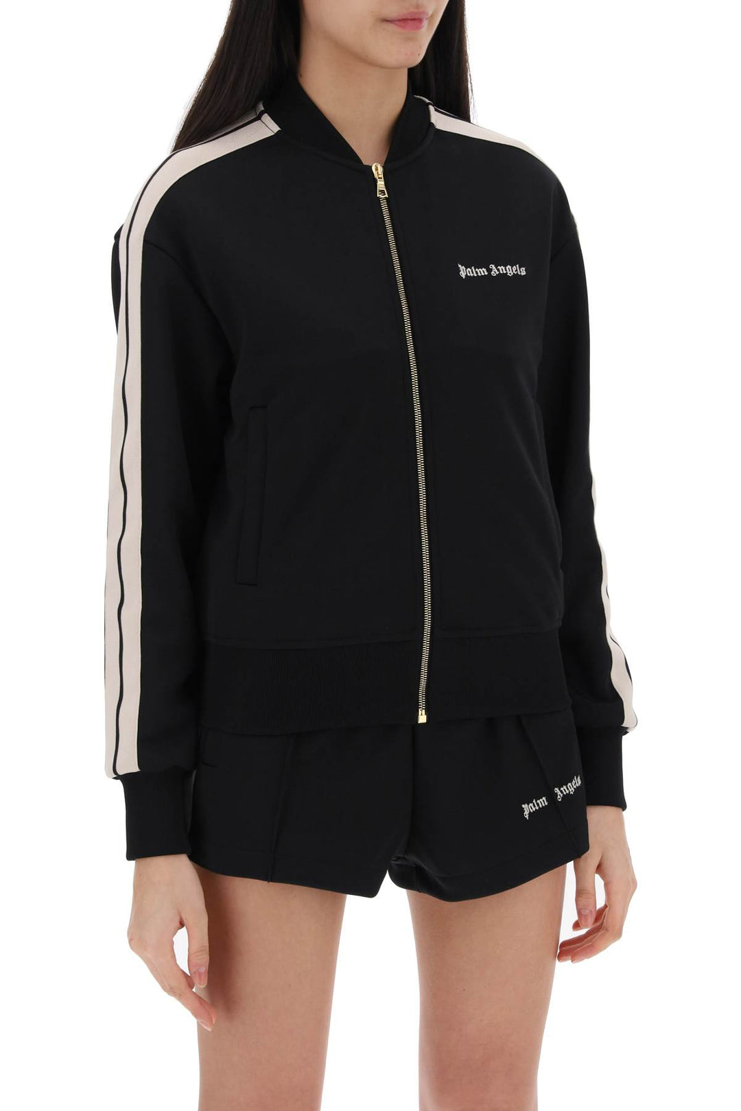 Track Sweatshirt With Contrast Bands