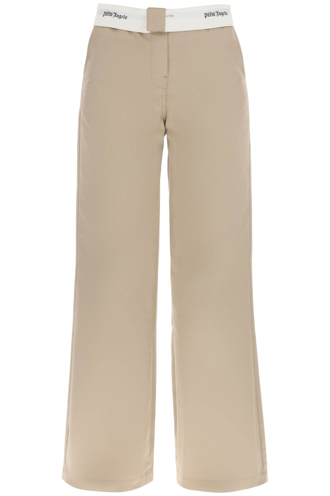 Reversed Waistband Chino Pants