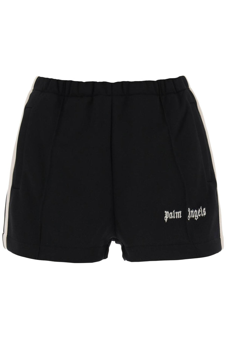 Track Shorts With Contrast Bands