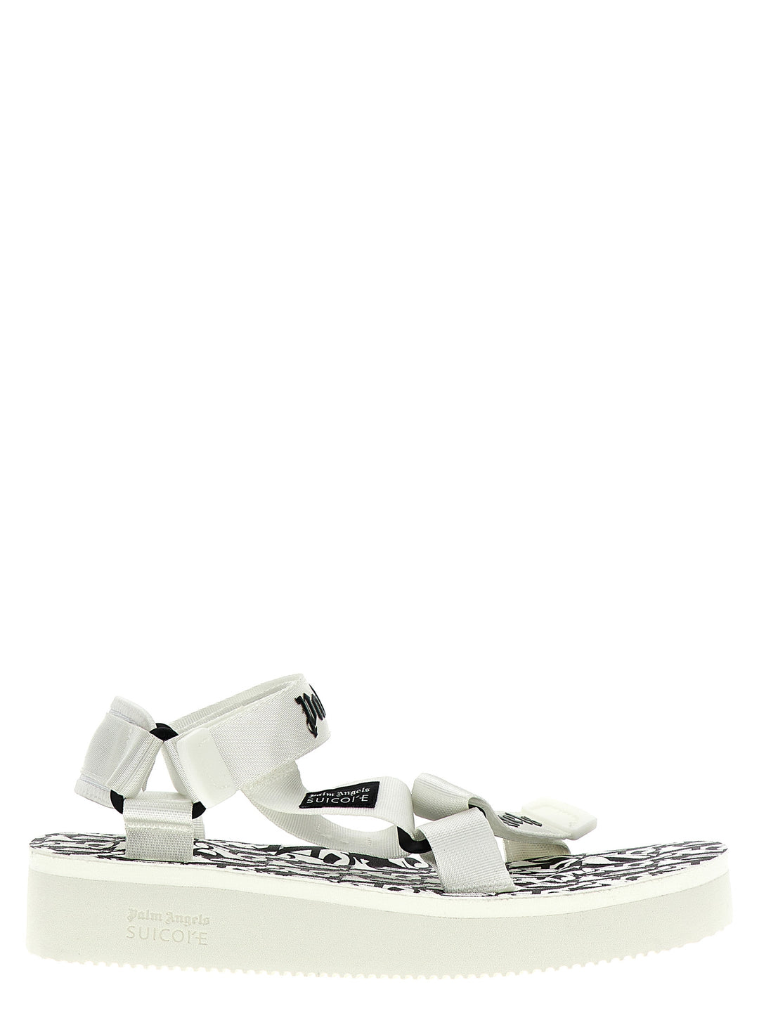 Palm Angels Depa Sandals - White/Black | d8c2dbf44efebf6aa4adb691f7933eb64abf6d4e