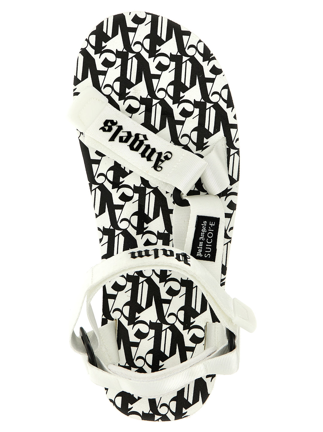 Palm Angels Depa Sandals - White/Black | 8ee99f8621da493bd0e03589c19c907f456dc8ab