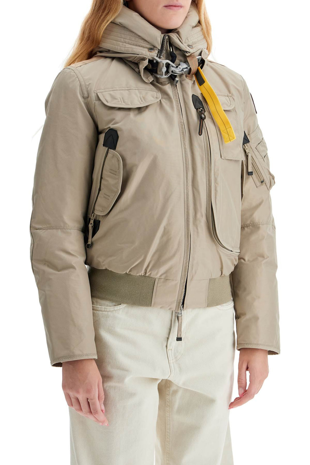 Gobi Bomber Jacket In Oxford Nylon