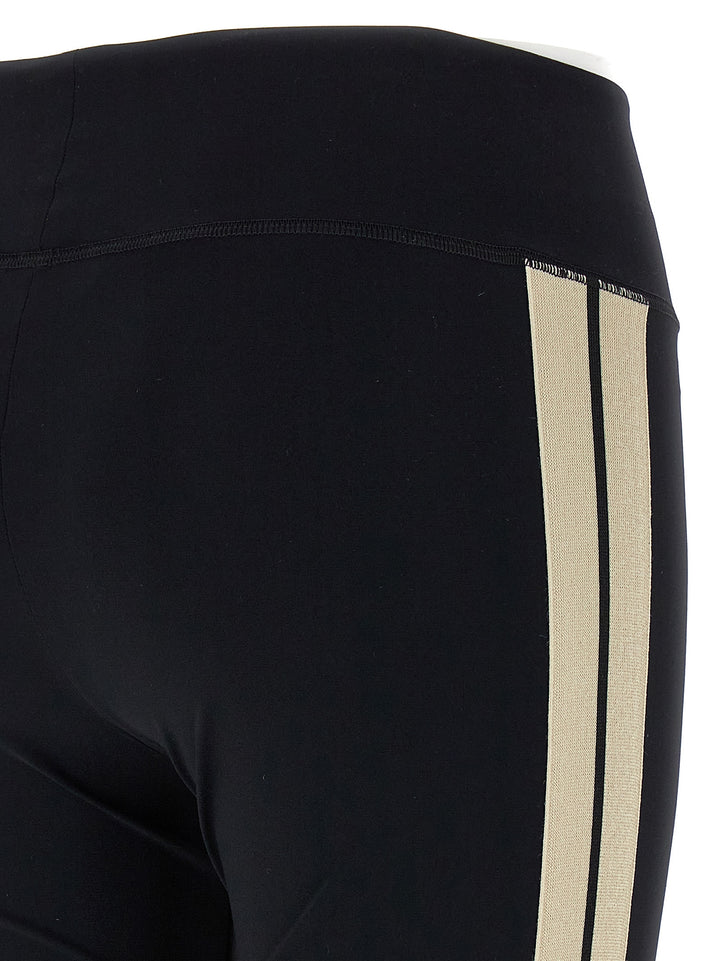 Training Track Leggings White/Black