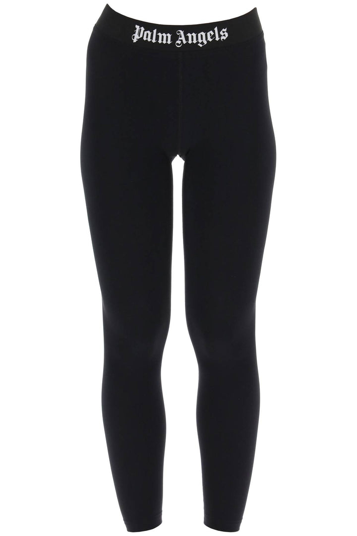 Leggings Sportivi Con Banda Logata