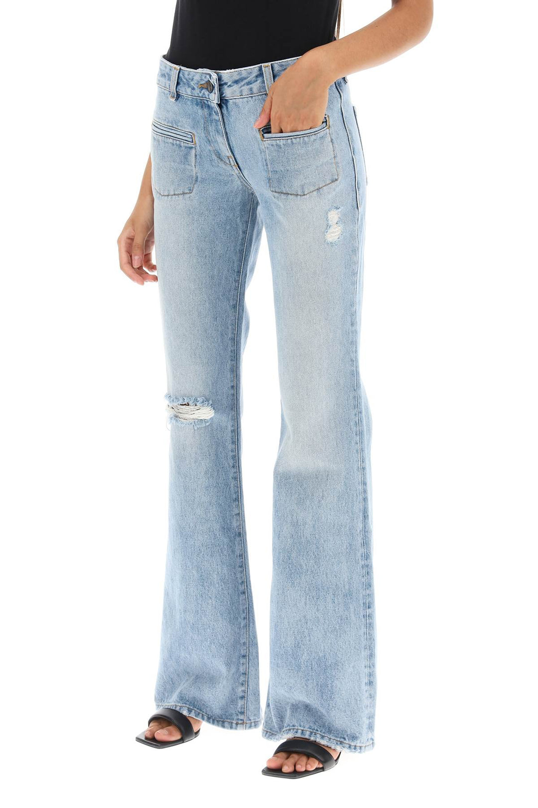 Low Rise Waist Bootcut Jeans