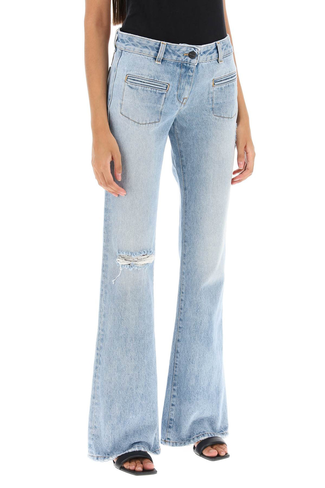 Low Rise Waist Bootcut Jeans