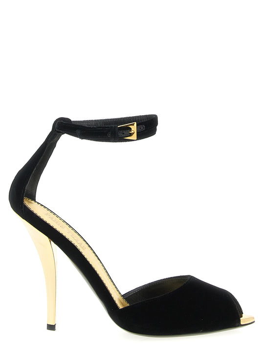 Jessica Sandals Black
