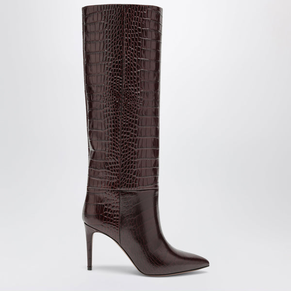 Stiletto Boot 85 Red Leather Boot