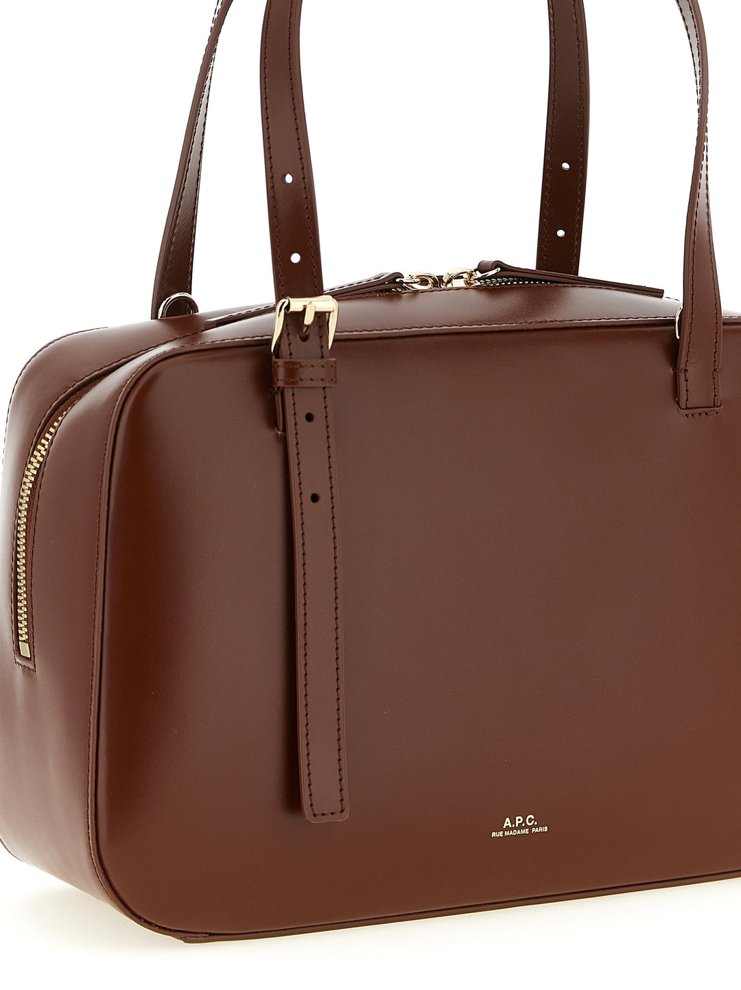 A.P.C. Virginie Box Hand Bags - Brown | bf30ef6eff73db2bf7be51549e1ea25e5b646900