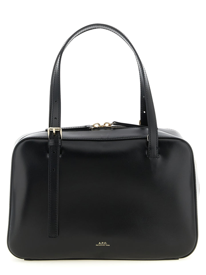 A.P.C. Virginie Box Hand Bags - Black | 7c5008251b64cd30f388aac03e037d620b0e9697