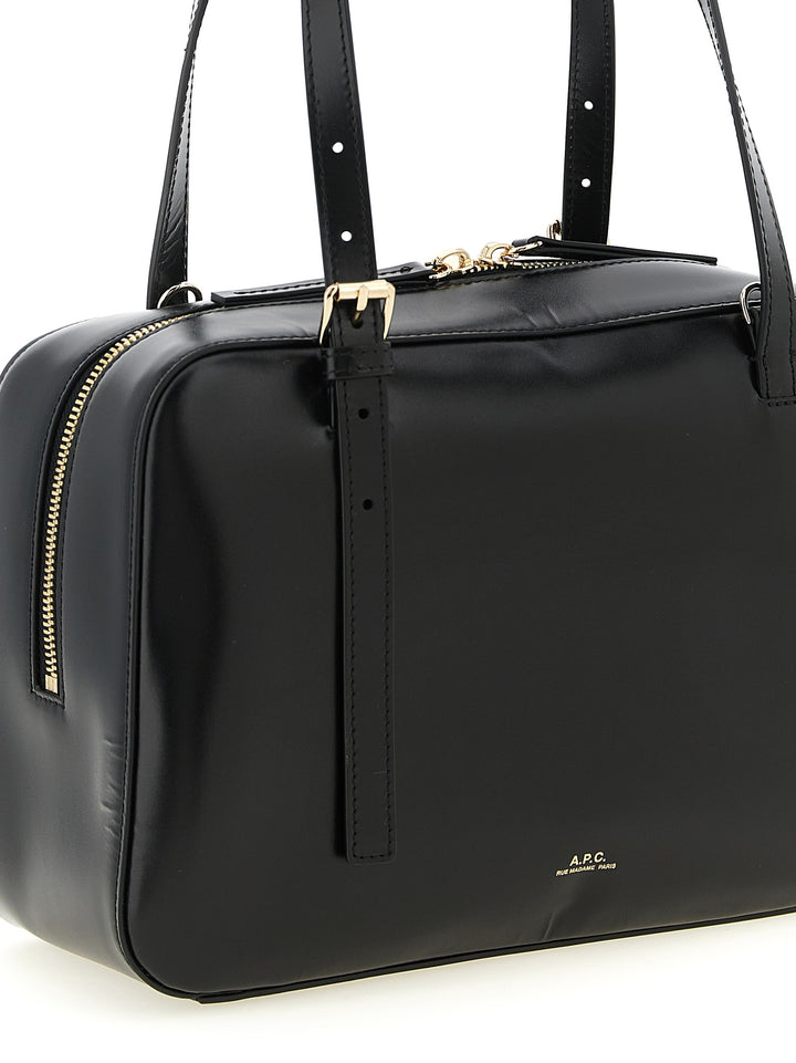 A.P.C. Virginie Box Hand Bags - Black | 2eecaf279d0206f85c5463a2c80b2d478636d793