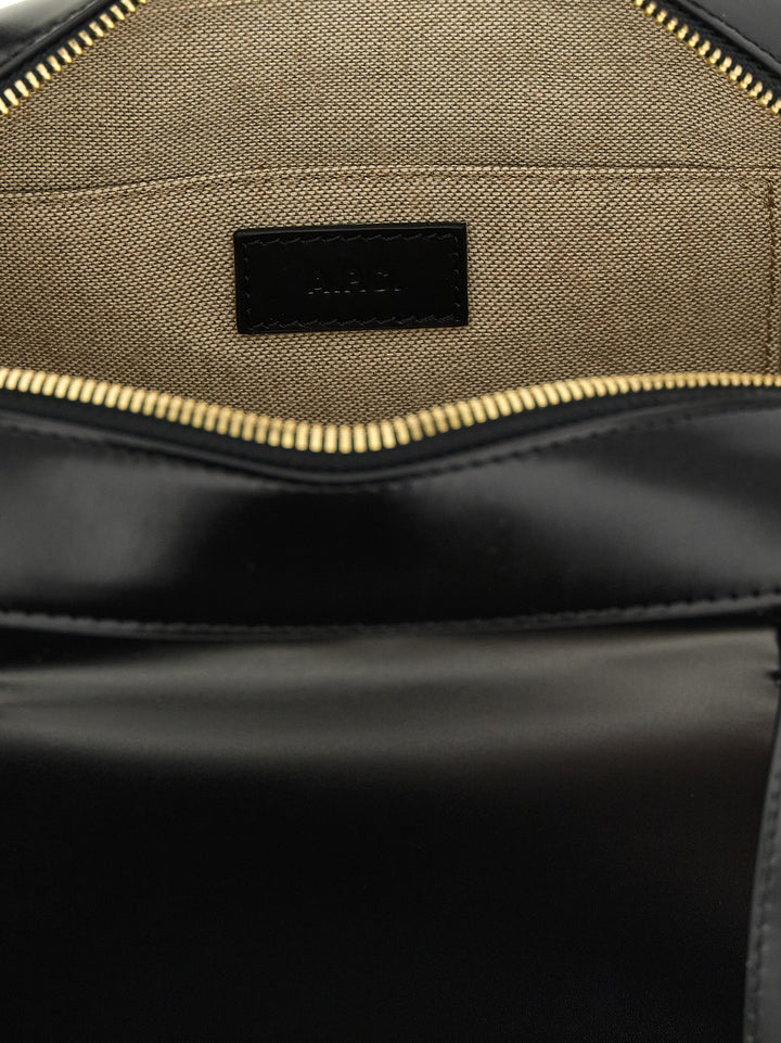 A.P.C. Virginie Box Hand Bags - Black | f42d7e59239aa437e12276619285e54bc0121569