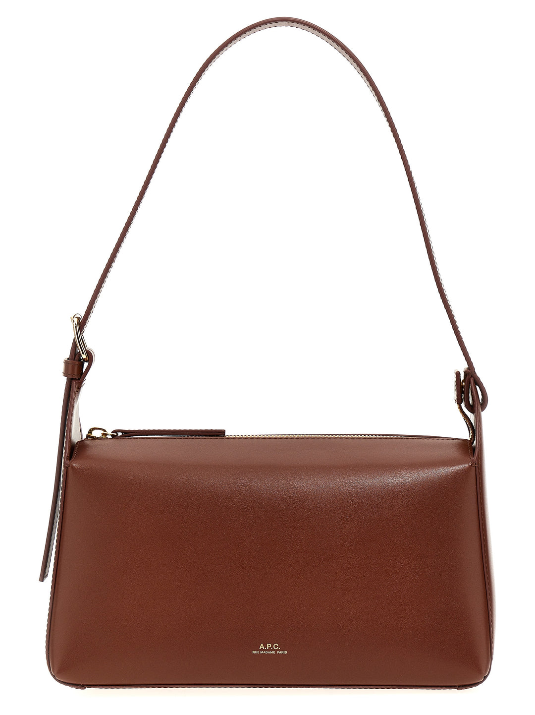 Virginie Baguette Shoulder Bags Brown