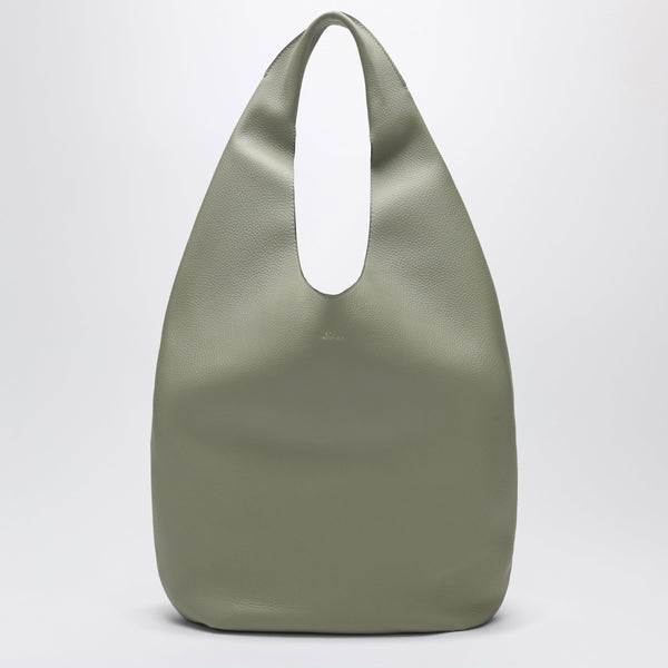 Le Neige Pastel Green Leather Bag