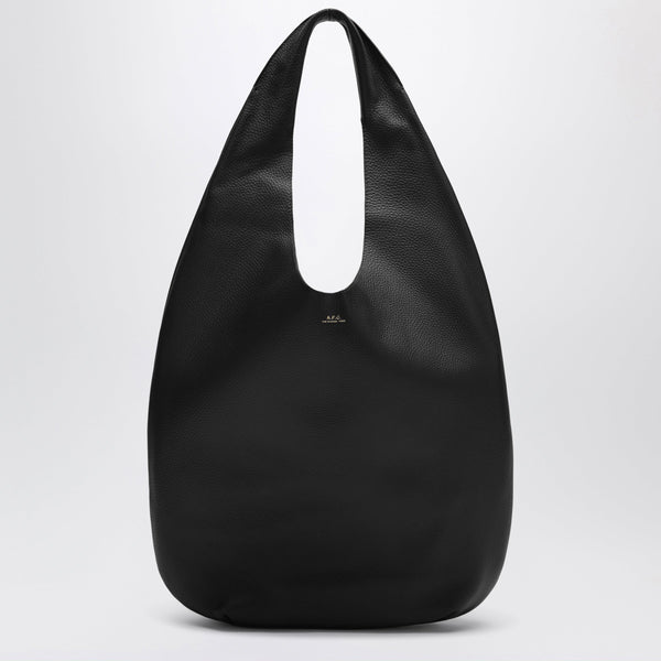 Le Neige Black Leather Bag