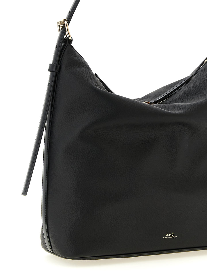A.P.C. Vera Shoulder Bags - Black | 95a2fb64a4a308005f2f0c1554cc1abc293b645f