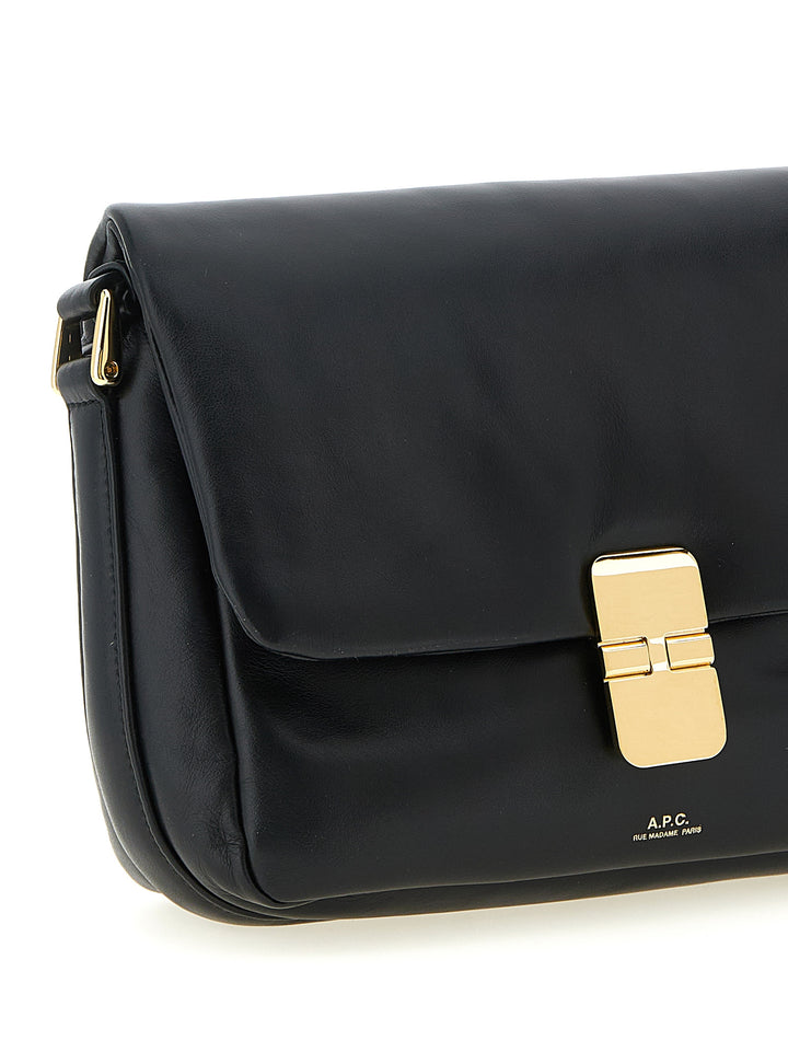 A.P.C. Grace Soft Crossbody Bags - Black | 71fd5c751b698ccf1191c43cf71ecd21dce37f6d