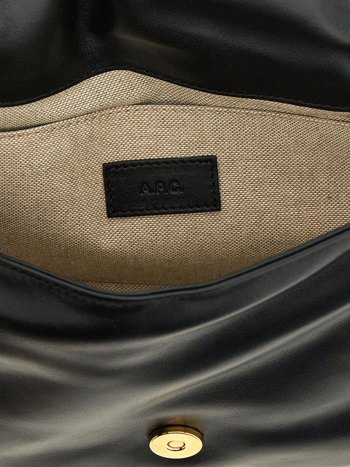 A.P.C. Grace Soft Crossbody Bags - Black | a89cfb6f45a549e0176964d779b171002369ecc4