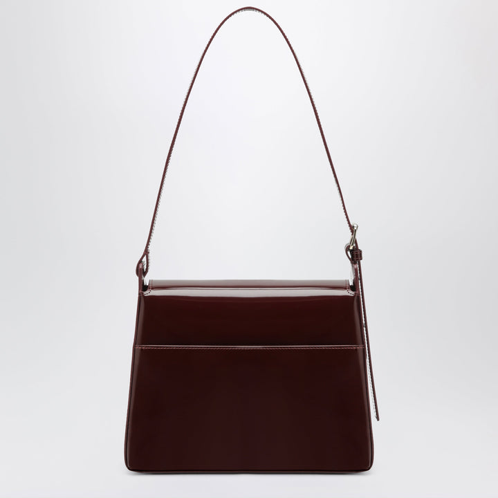 A.P.C. Virginie Burgundy Leather Bag