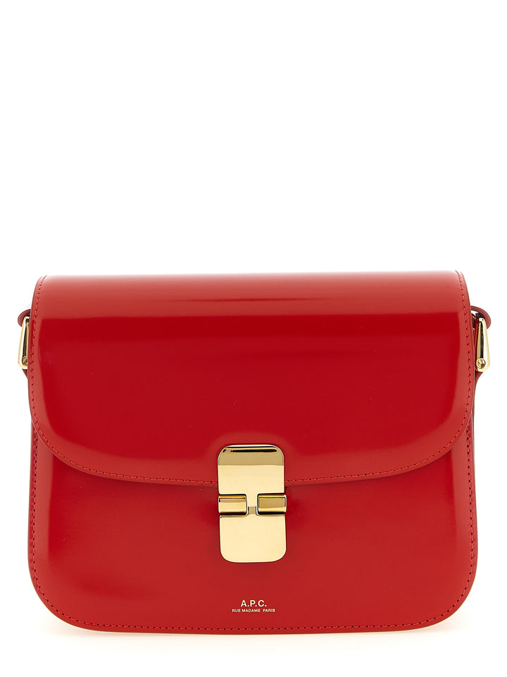 A.P.C. Grace Crossbody Bags - Red | fb8bebbf0dc31ed91f10a8a3f15fe336c1ac4d15