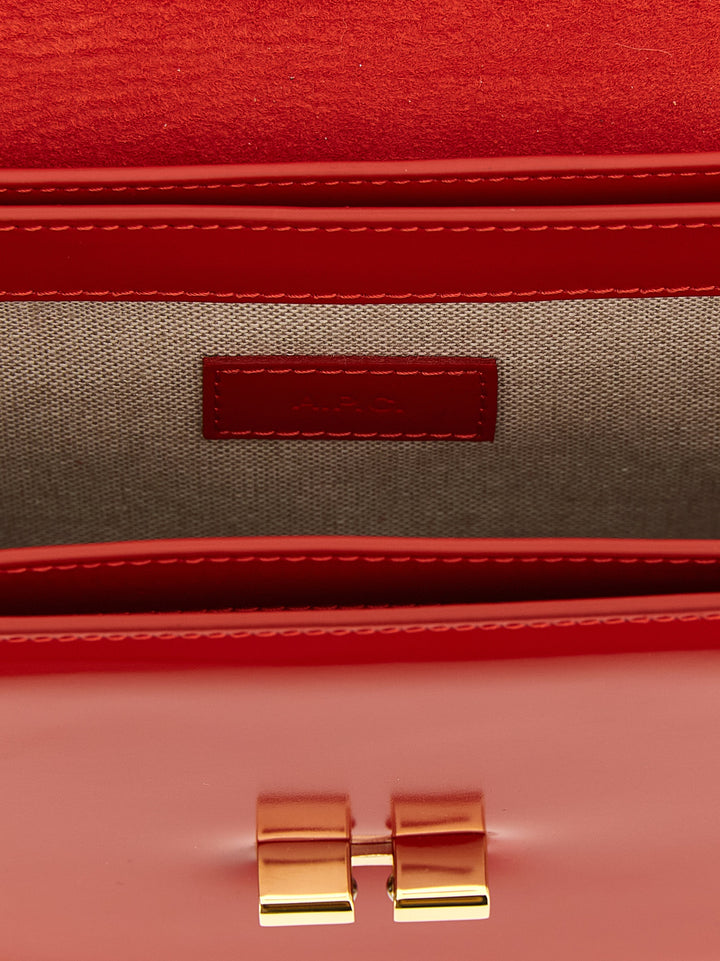 A.P.C. Grace Crossbody Bags - Red | ae48e8e39fe89a477c53269e784011c017f274b5