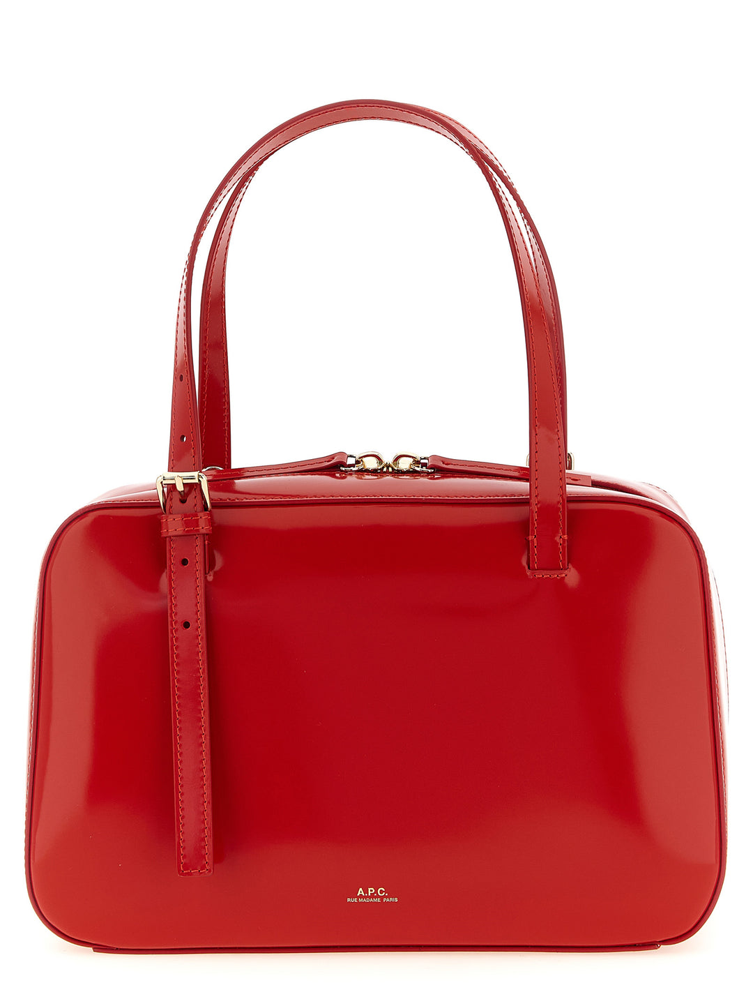 A.P.C. Virginie Box Hand Bags - Red | f89bb809bf741419887b1926ff04764c60b56413