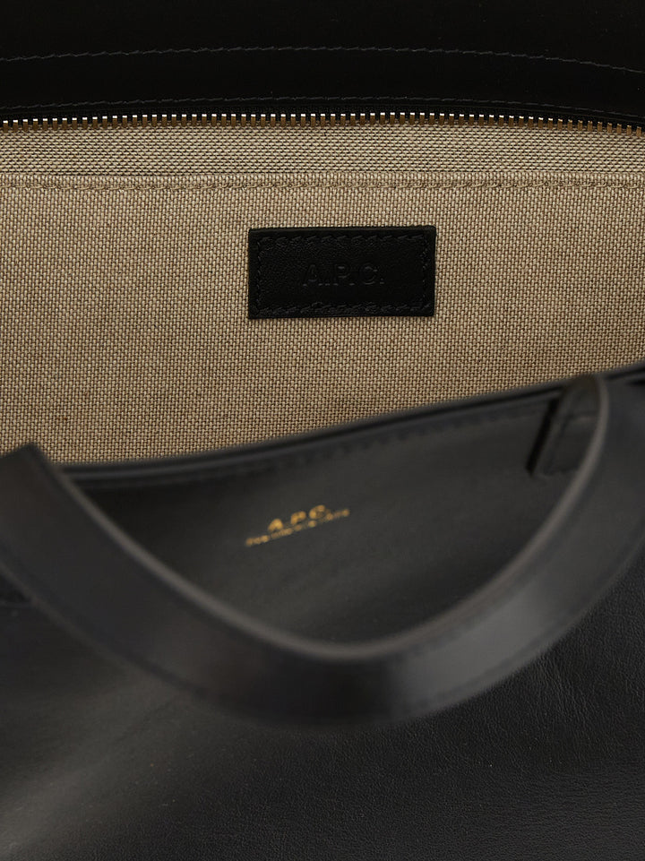A.P.C. Le Drummer Tote Bag - Black | 18a5ec0072c90d4a21c563855156939f61bcefd7
