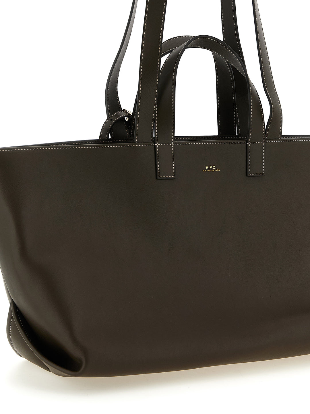 A.P.C. Le Drummer Tote Bag - Brown | c466d23f4f714cfc05c8afc9d52969984eb10067
