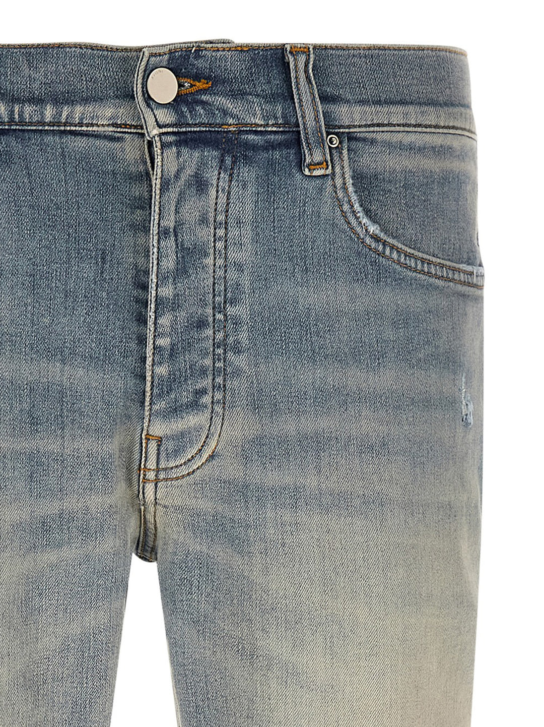 Amiri Stack Jeans - Blue | 18ff5224ff38c5b3b5bb0211f6ead6d269d2dbbc