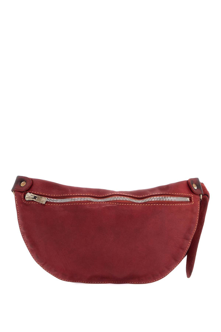 Small Red Leather Crossbody Bag Made From High Quality Horsehide