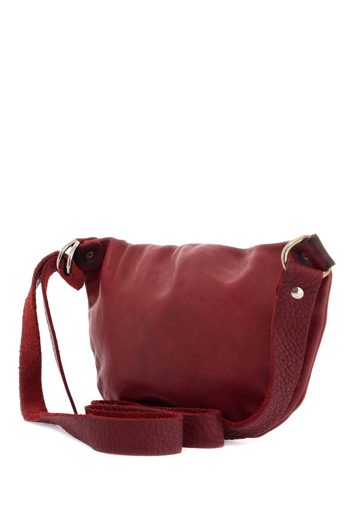 Small Red Leather Crossbody Bag Made From High Quality Horsehide