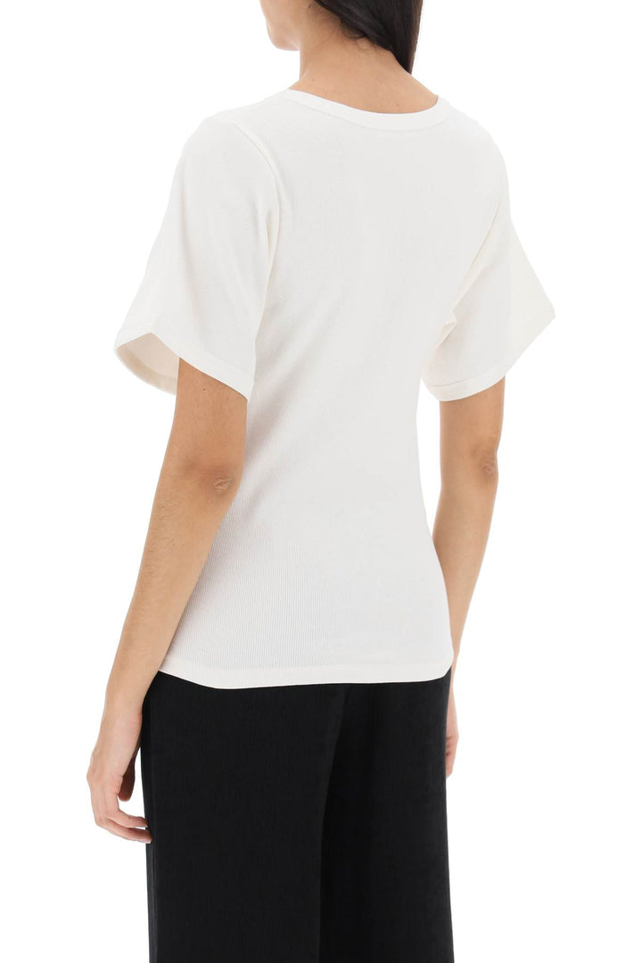 Lunai Ribbed T Shirt