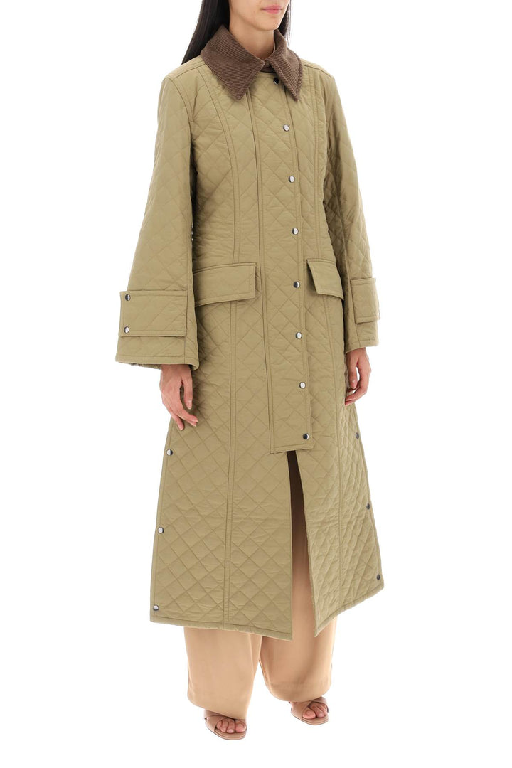 Pinelope Quilted Trench Coat