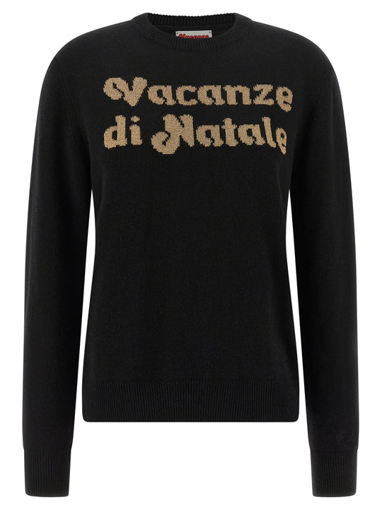 New Queen-Vacanze Di Natale Sweaters And Cardigans Black