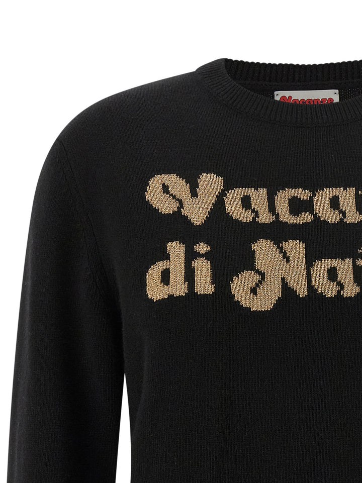 Mc2 Saint Barth New Queen-Vacanze Di Natale Sweaters and Cardigans - Black | 8199d9f6ba922f5ee62c2d6a989542915a8955eb