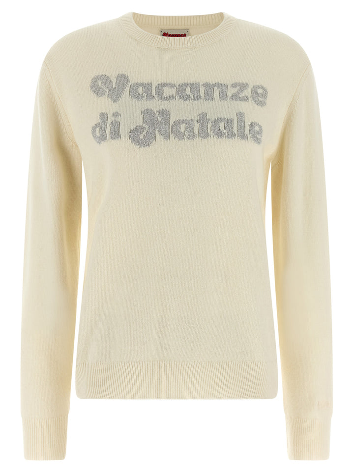 Mc2 Saint Barth New Queen-Vacanze Di Natale Sweaters and Cardigans - White | f72462b0da185981dad3b4f17b08f26a360278e1