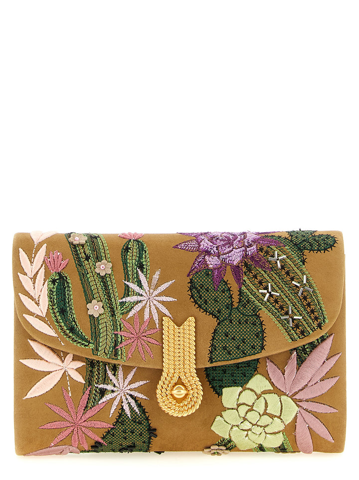 Daniele Amato Queen Mid Spinoza Clutch - Beige | bb5c3aaff4614f3a8d602a078d86499b298836cc