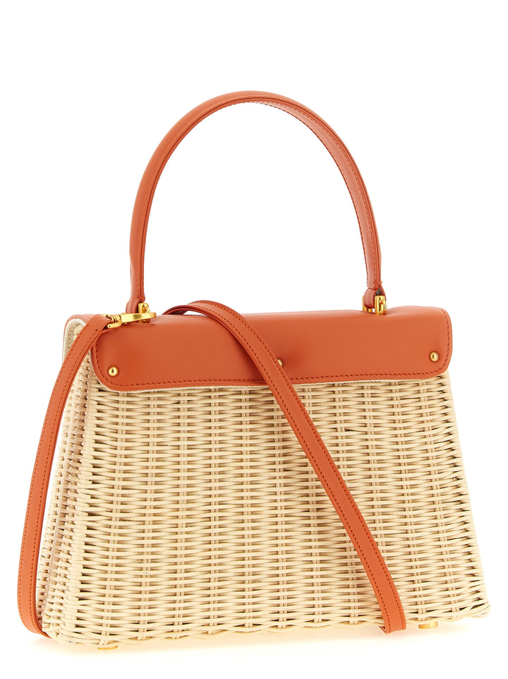 Daniele Amato Queen Rattan Hand Bags - Orange | c5b9602f3466361672ae9d3c74cf58a07bc06c51