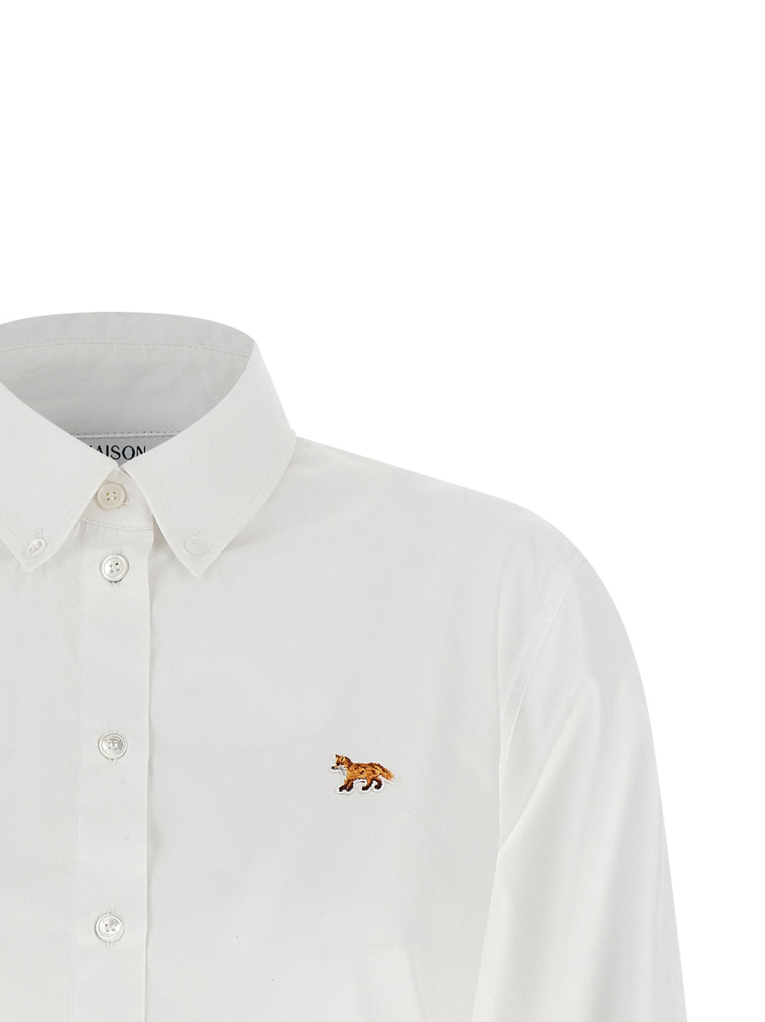Maison Kitsune Baby Fox Shirt and Blouse - White | 37aaeee7817917041c91f155f520b5a3a2850bf2