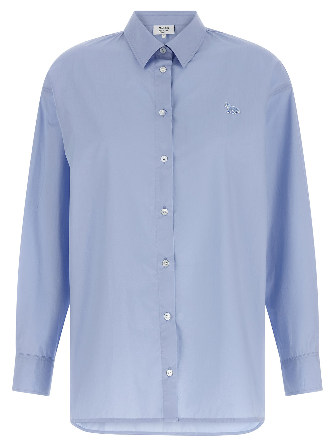 Maison Kitsune Baby Fox Shirt and Blouse - Blue | 68b7c56c3fe3132d2916080b6c3e124a052399e1