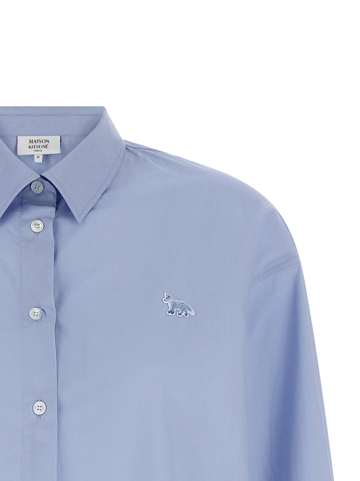 Maison Kitsune Baby Fox Shirt and Blouse - Blue | e9d664893de8507a45222b418fd8f7318478fc7a