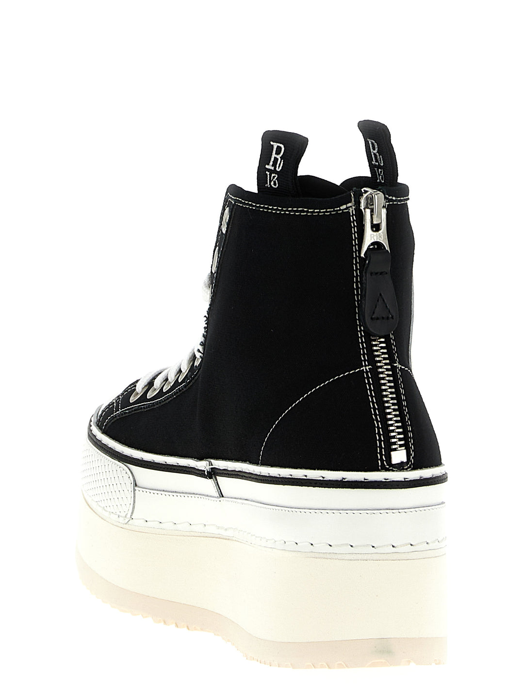 R13 Courtney Sneakers - White/Black | 9b9fa40d2bdfb7c252145c533cd80918bebaa7ab