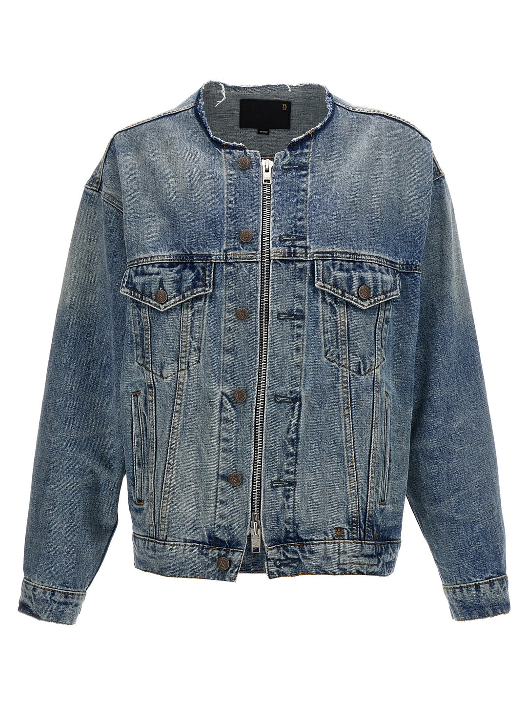 Denim Jacket Casual Jackets, Parka Light Blue