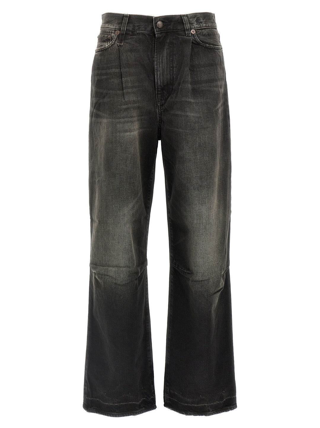 Wayne Articulated Knee Jeans Black