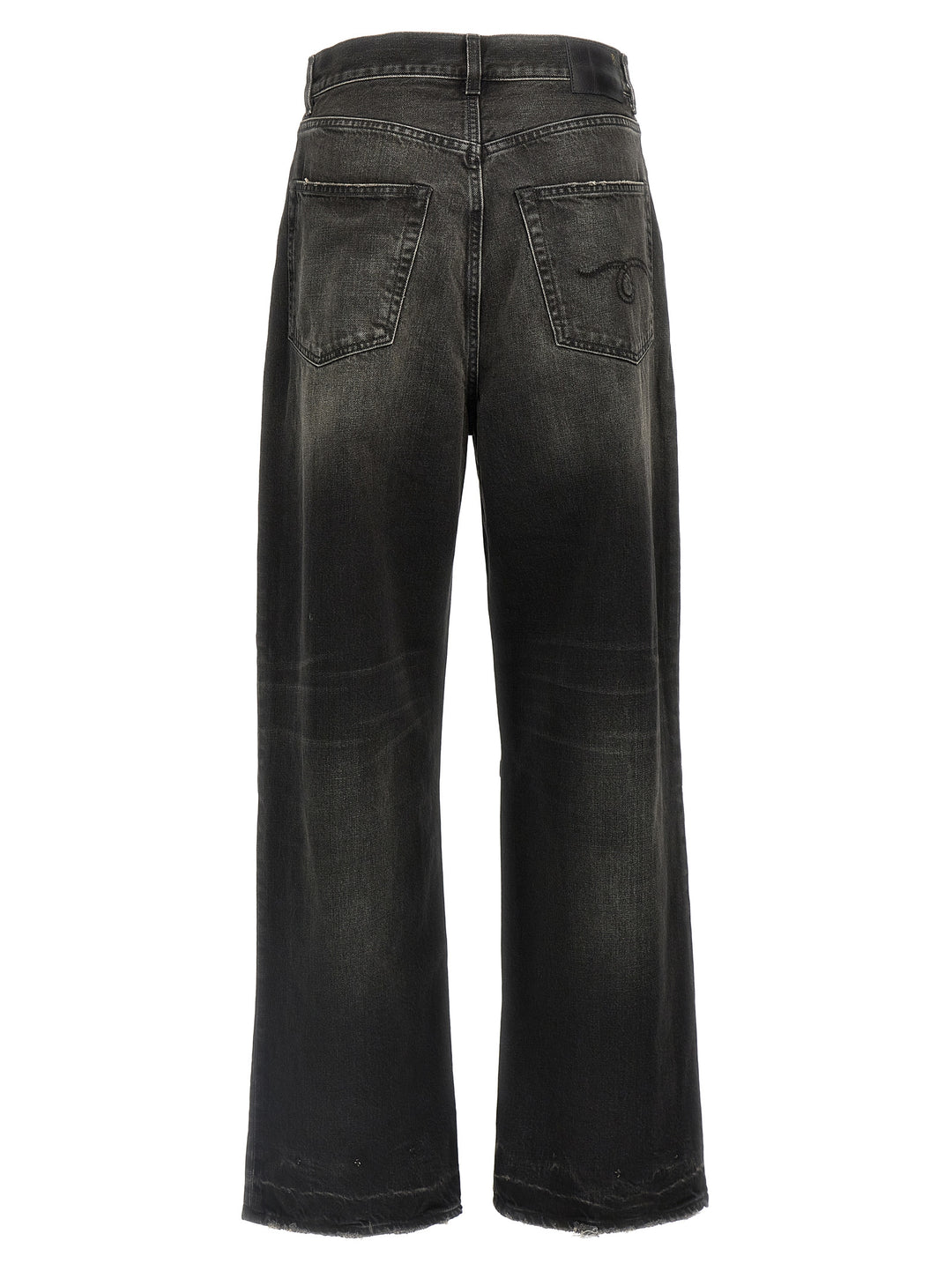 Wayne Articulated Knee Jeans Black