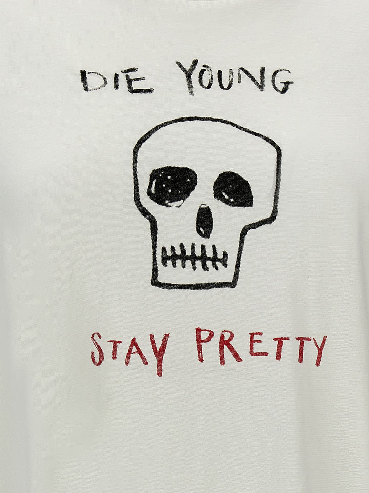 Die Young Stay Pretty T-Shirt White