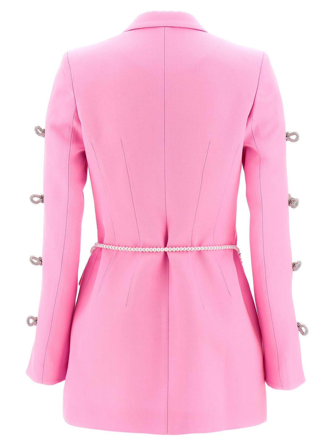 Bow And Pearl Blazer Dress Dresses Pink