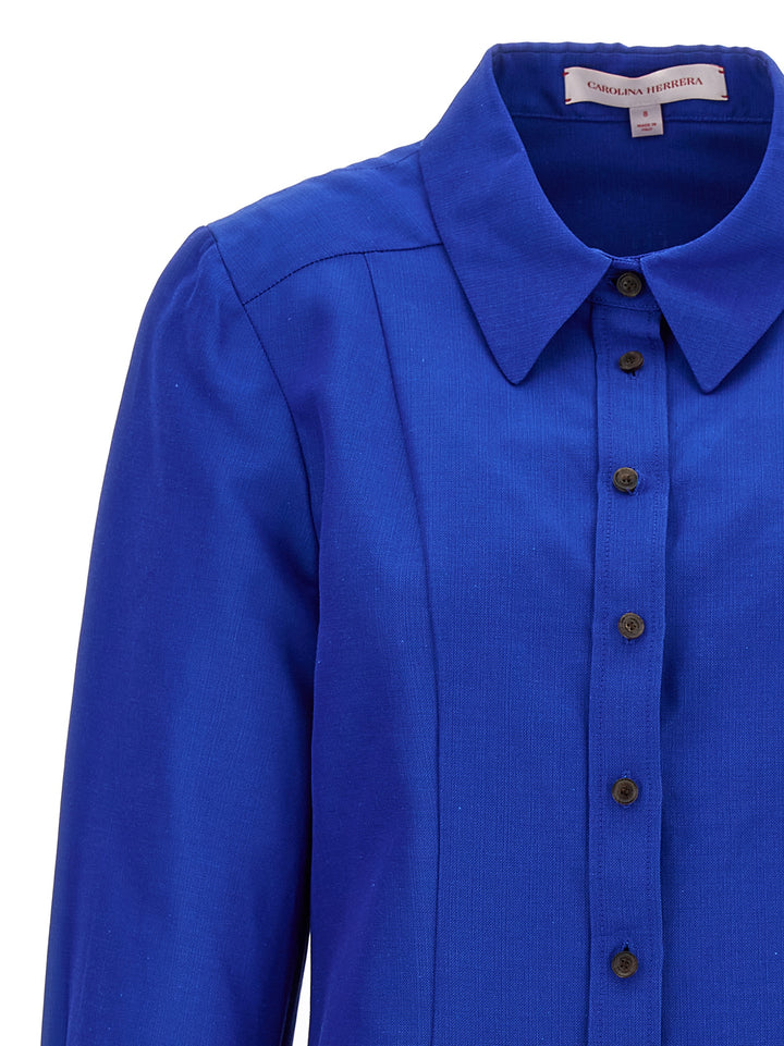Carolina Herrera Viscose Shirt Shirt and Blouse - Blue | 366bf2c36f2852a144383d21e8351ac59bfd6b1c