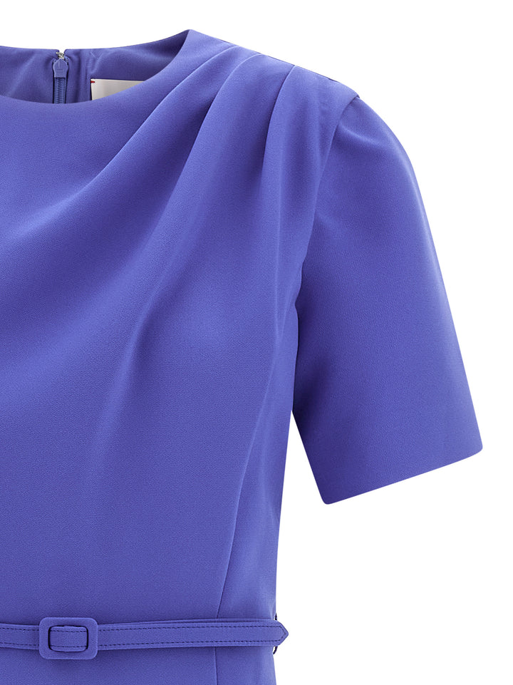 Carolina Herrera Draped Dress Dresses - Blue | d99ef3f2103a7424a269cb01e9f80dde1df2def3